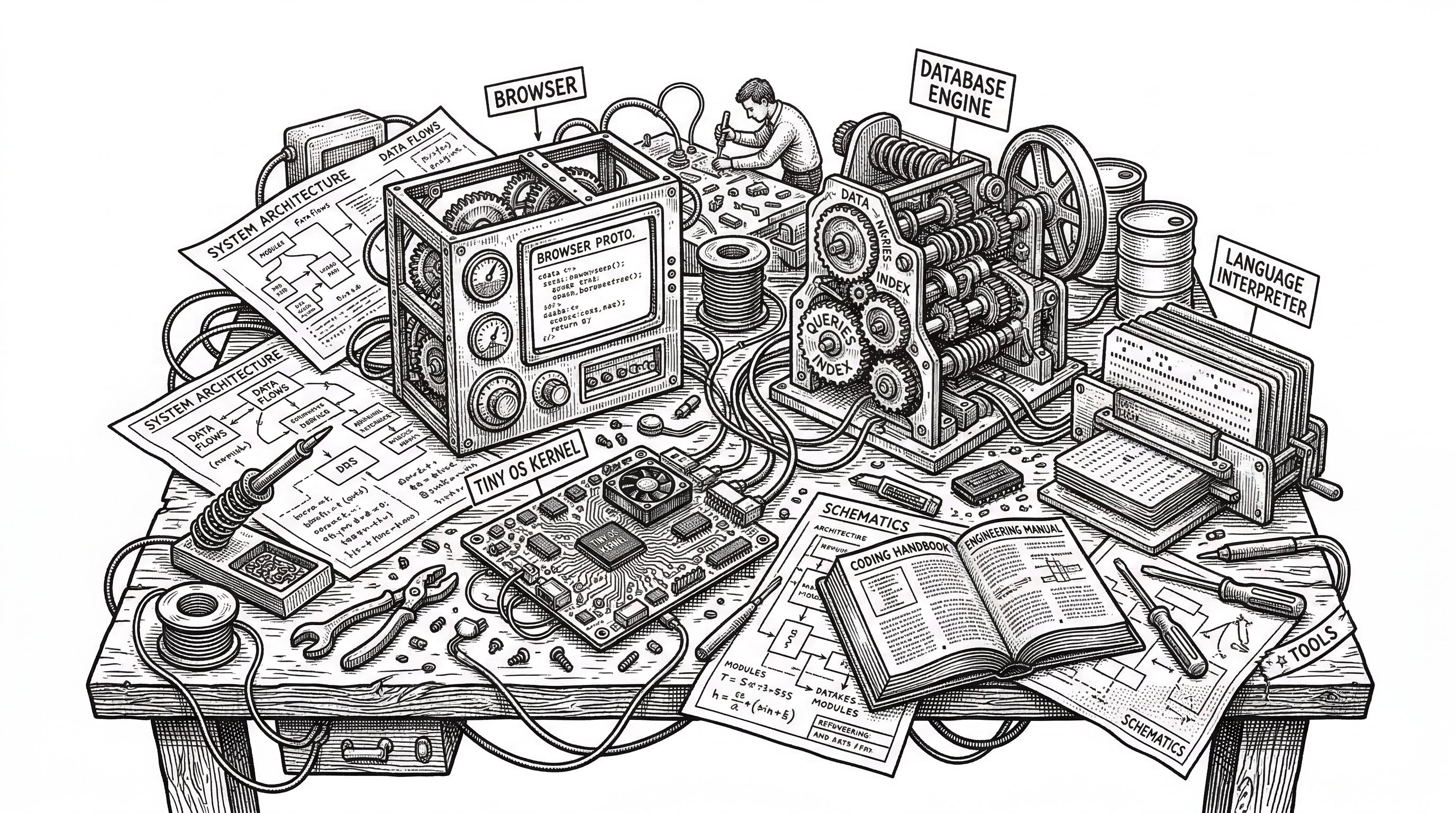 Build Your Own X: The 480k-Star Curriculum That Teaches by Rebuilding